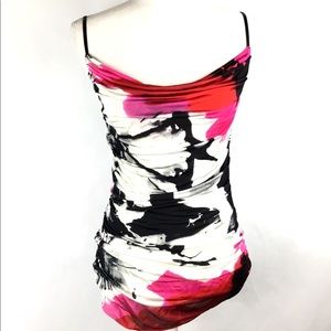 Bailey 44 Top Sz S Print Camisole Evening Party